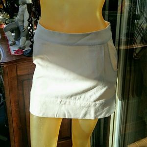 Ba&Sh Wool Ivory Micro Mini w/ pockets Size M/T2